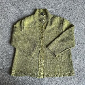 Silkland Women 100% Polyester 1x‎ Green